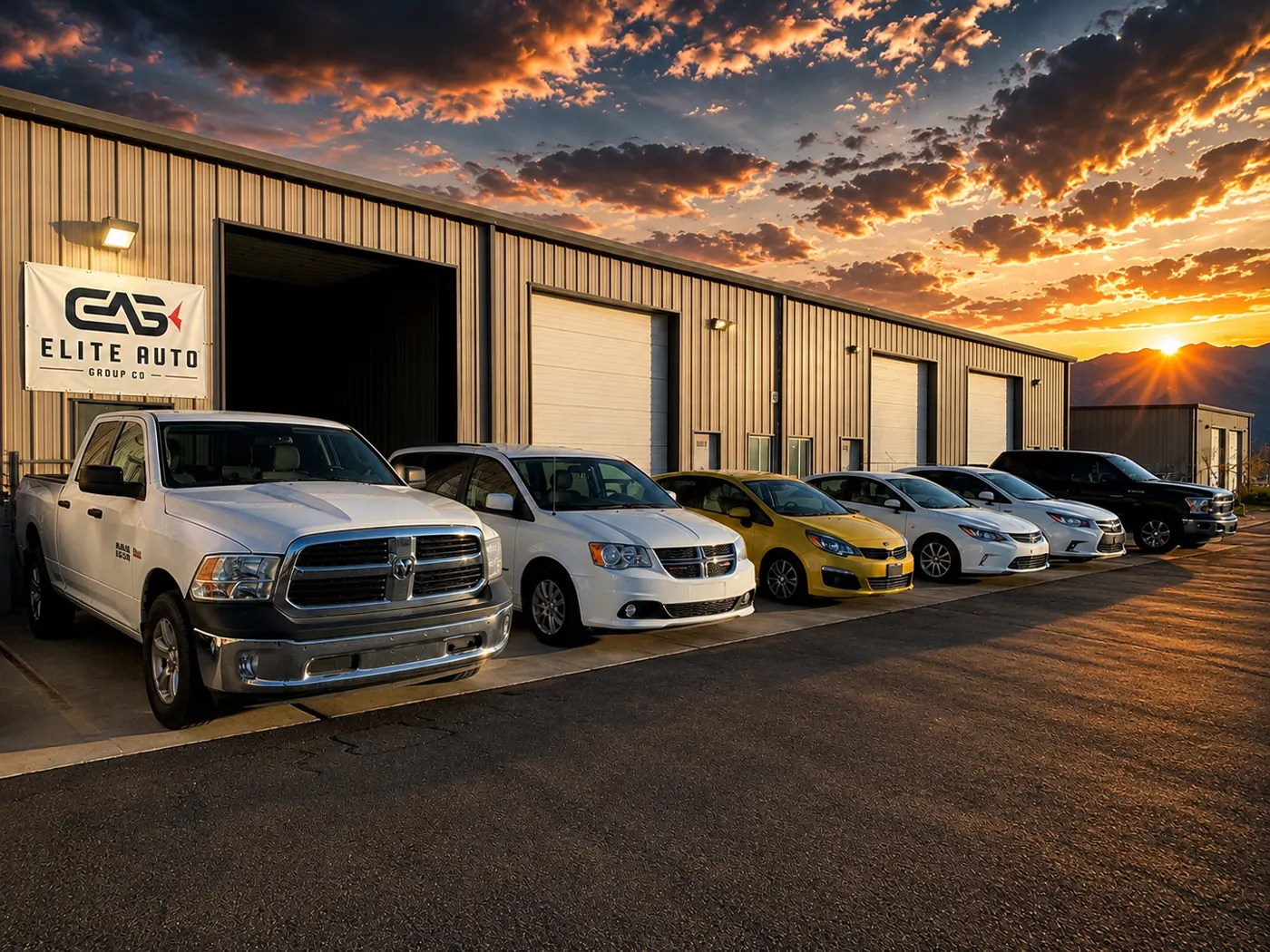 Premium vehicles at Elite Auto Group